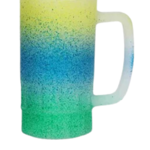 Caneca Flat de Cerâmica 350 ml para Personalização