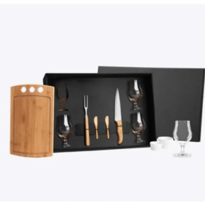 Kit Churrasco, Petisco, Cerveja E Tábua 3 Furos - 11 Pçs