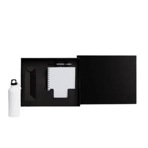 Kit Squeeze / Garrafa, Caneta e Caderno - 3pçs