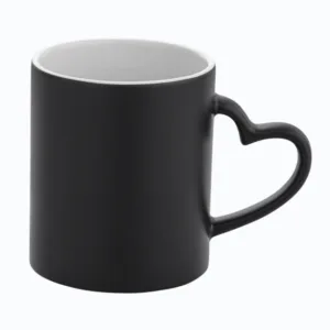 Caixa de Caneca Mágica Fosca Alça de Coração 325ml - 36 unidades