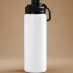 Squeeze-personalizavel Squeeze Personalizada Branca 750ml com Tampa Emborrachada